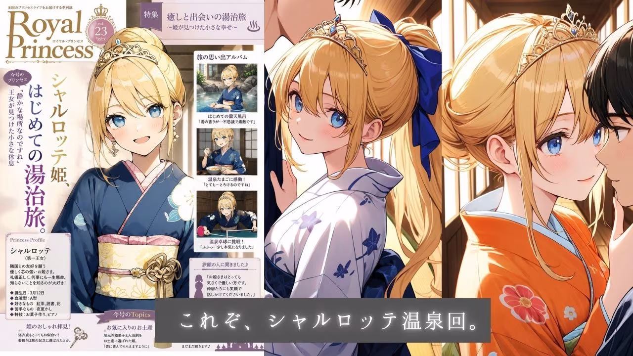 着エロ温泉交尾 清純プリンセス6 〜滝壺で濡れて、温泉でポロリ。 若女将の浴衣を脱がせちゃう夜〜