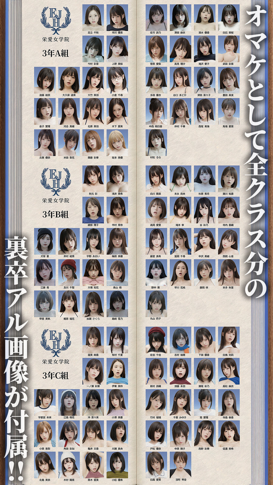 【4K動画】裏卒アル総集編 JK500人 9時間30分