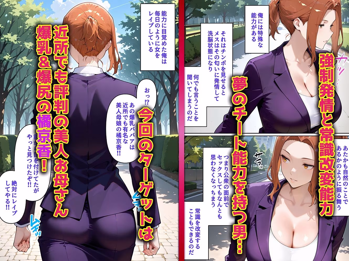 母娘姦  橘親子編