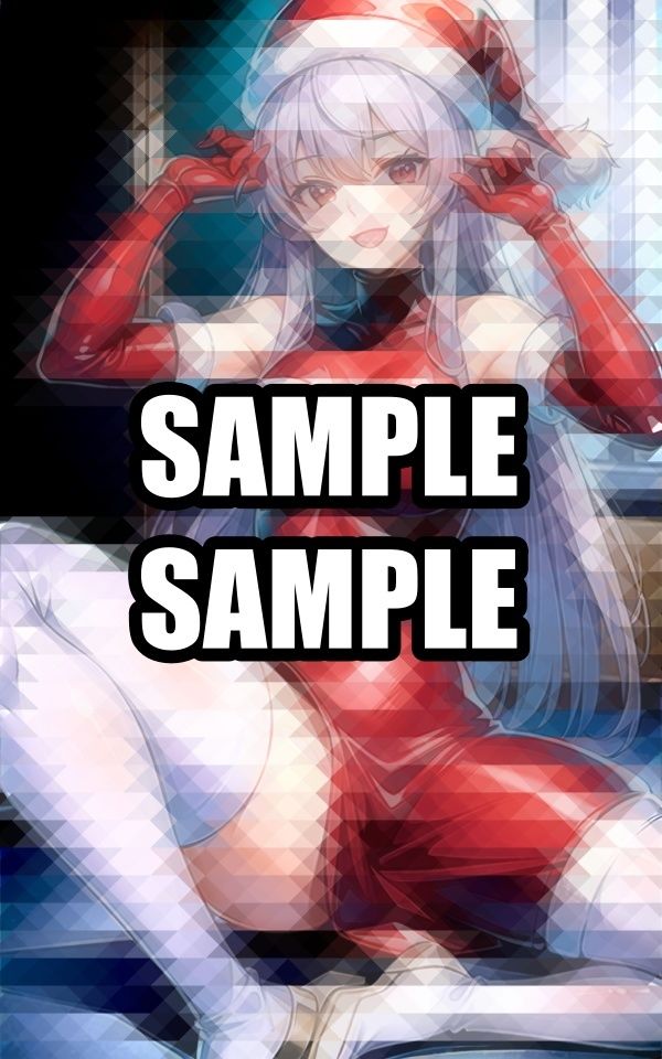 エナメルのサンタコスプレ美女イラスト集