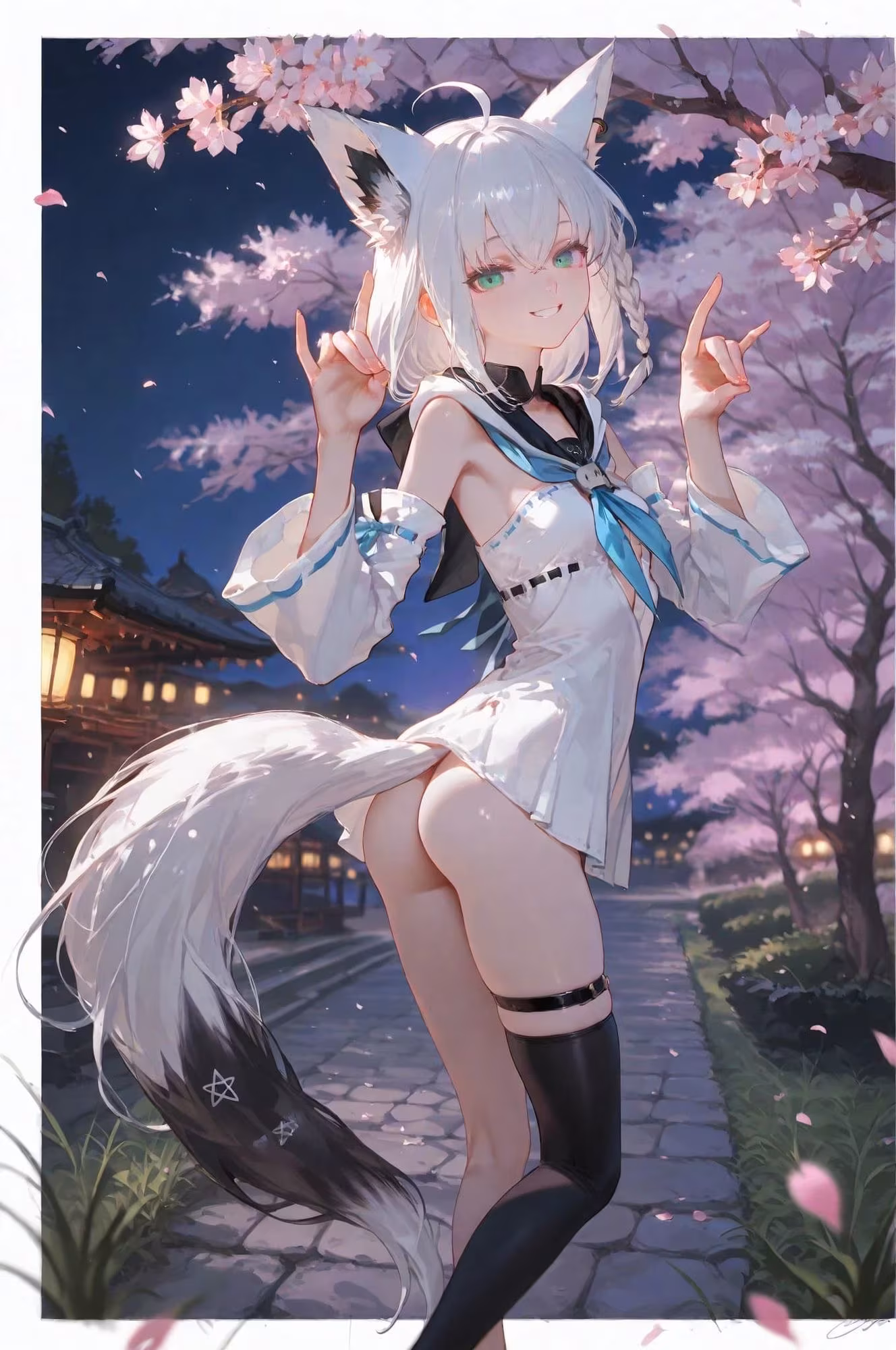 白き狐と蒼き鮫（2）-桜-
