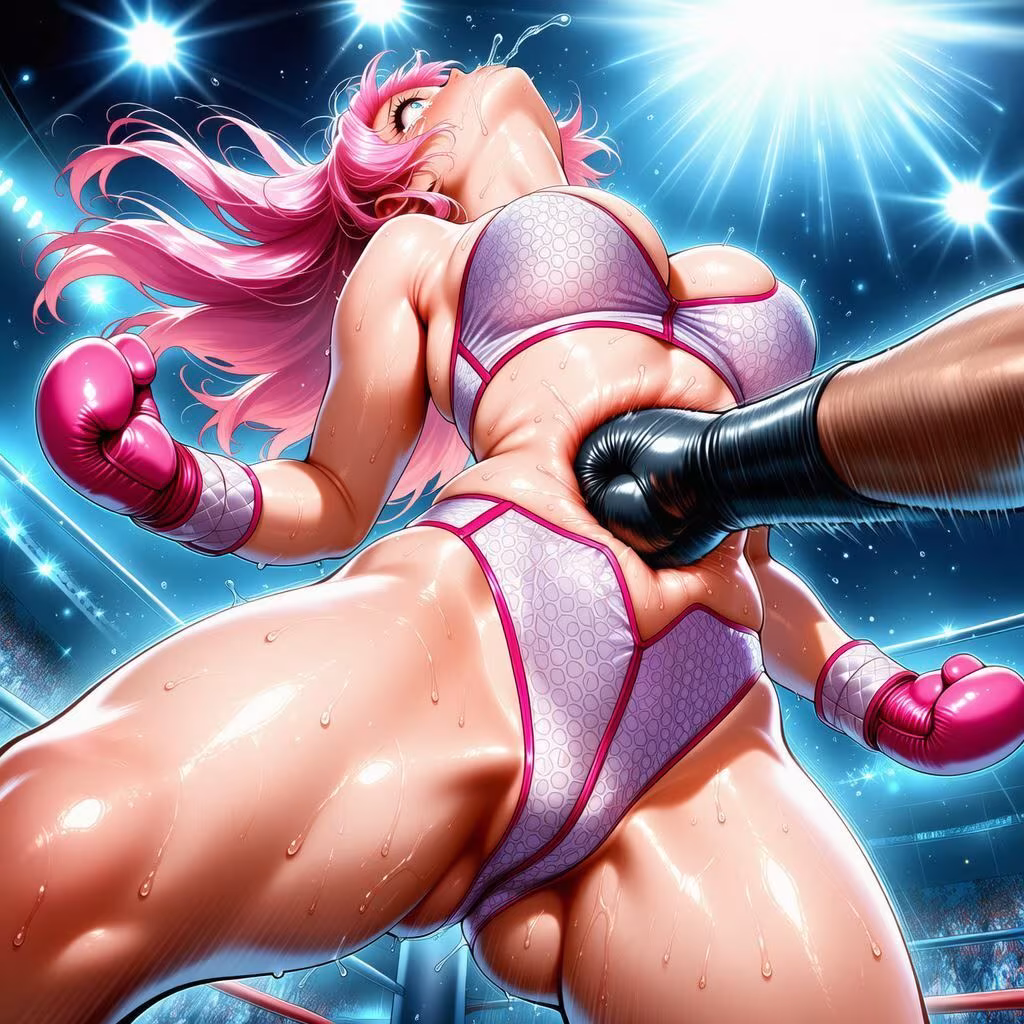 【動画あり】美少女アイドルレスラー完全敗北  〜星宮一花のリョナCG集〜