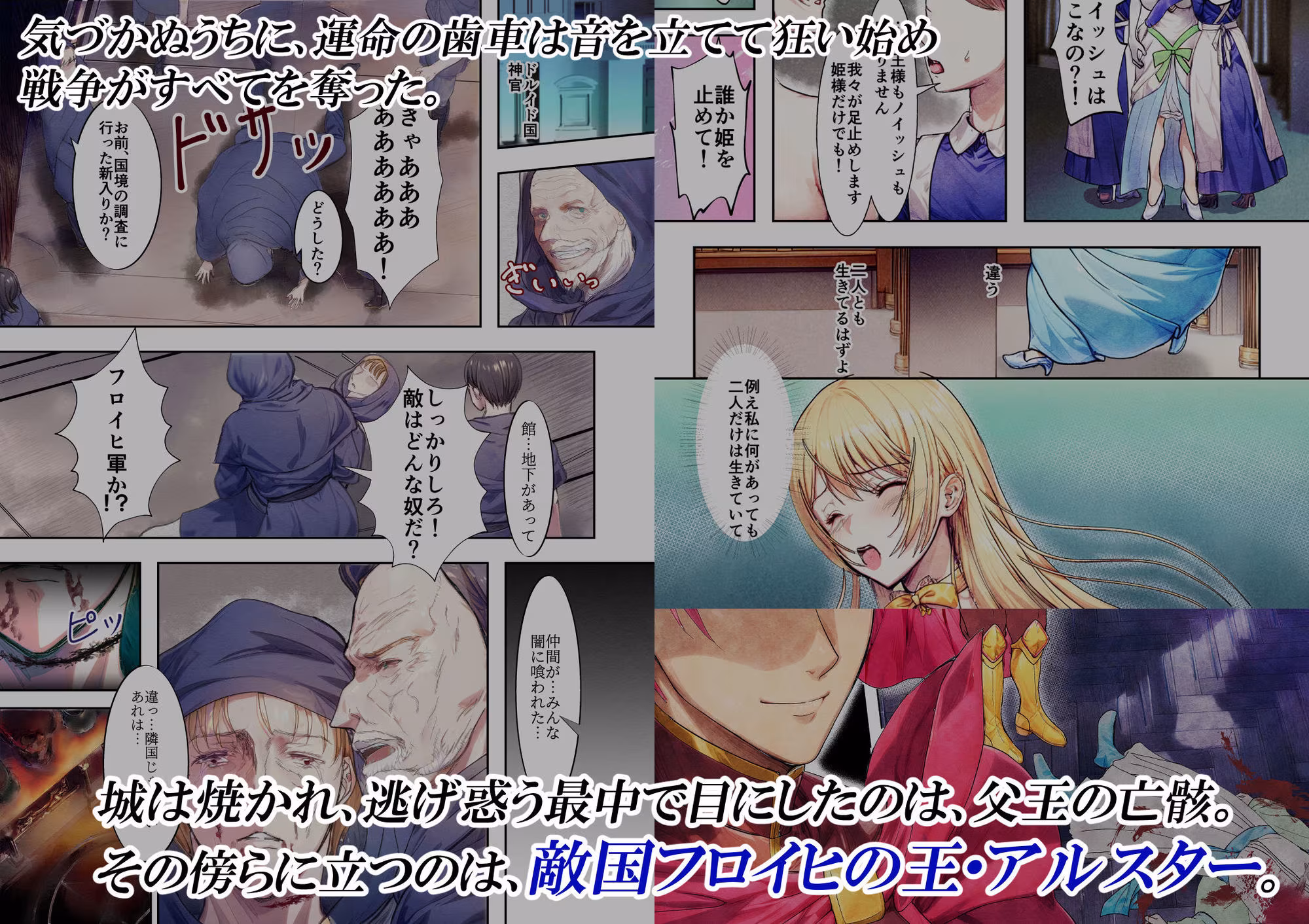 敗戦国ノ王女〜肉穴奴●の刻印〜