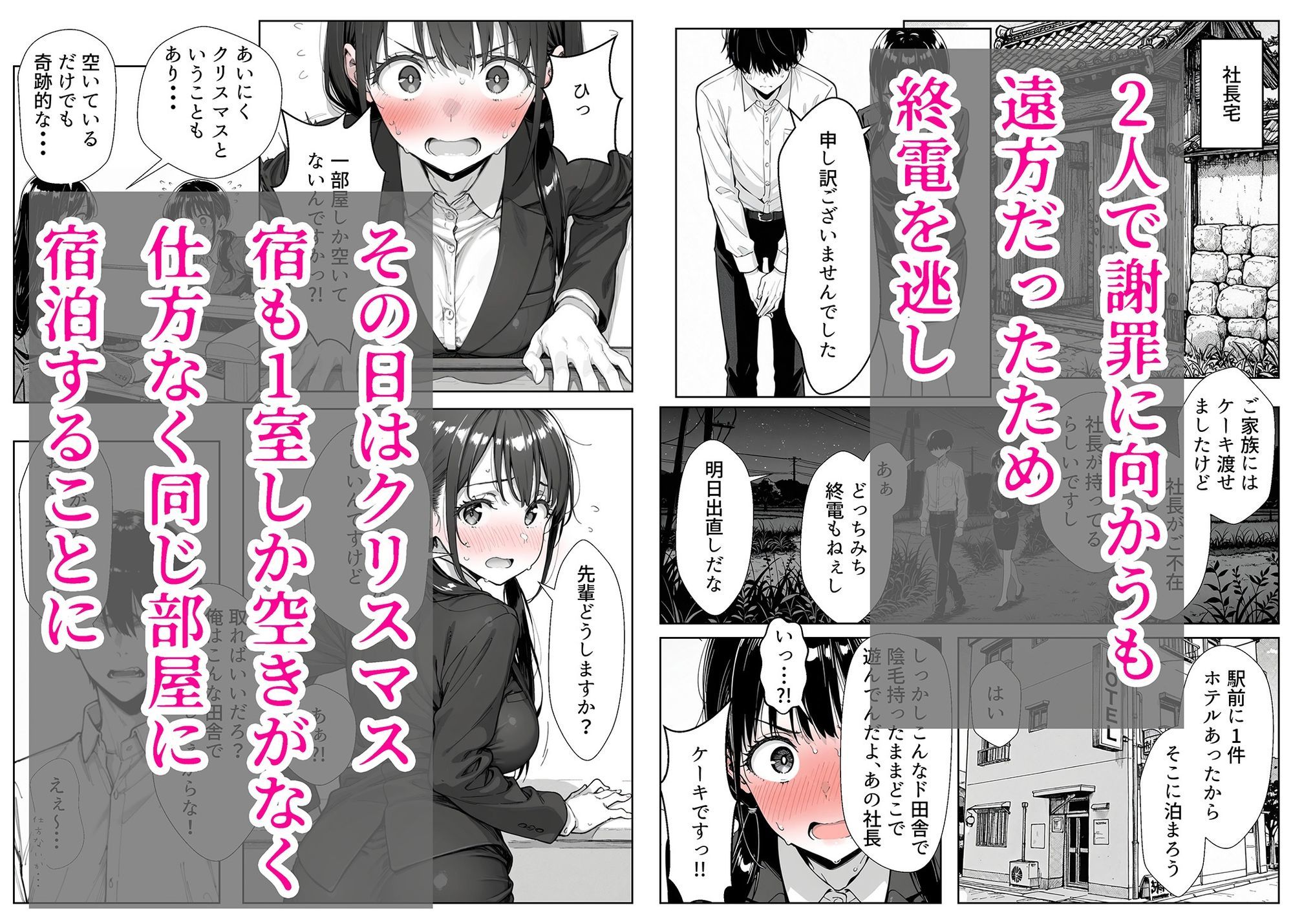 甘い過ちの代償 ケーキ陰毛混入で謝罪ホテル泊 むらむら先輩に要求されNTRされる彼氏持ち後輩パティシエ