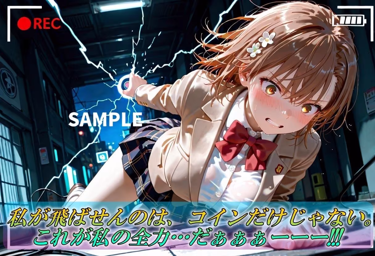 縄に締め付けられた巨乳 〜超電磁砲のプライドが溶ける瞬間〜