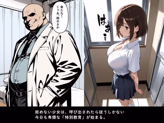 強●性教育【勝気なJKを放課後性感開発調教】中出し肉便器に堕ちる処女