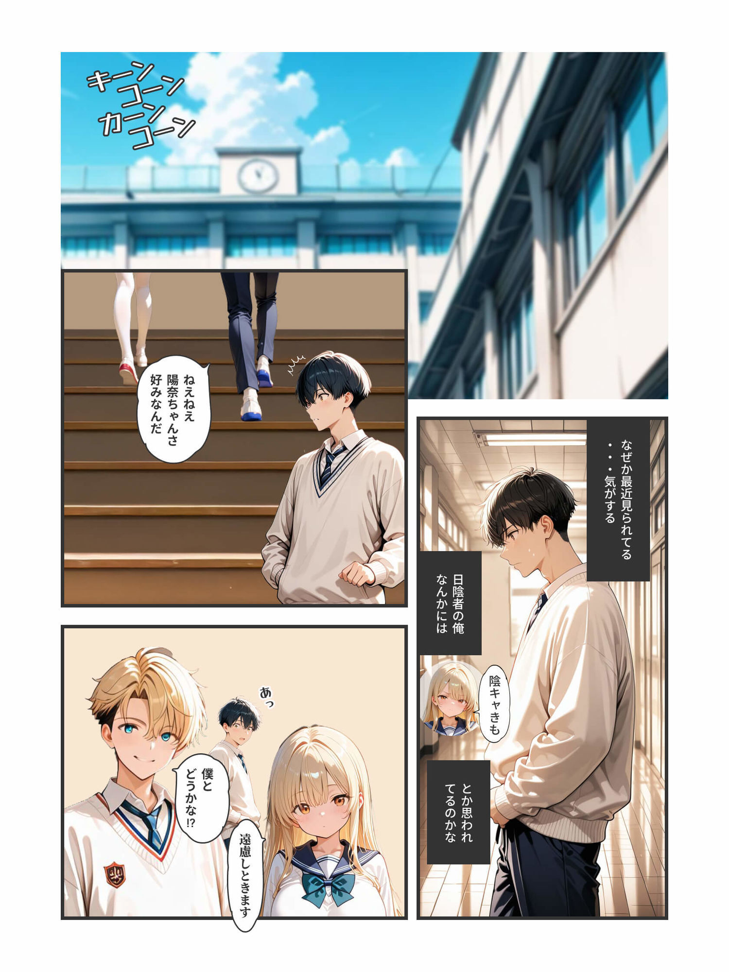 学園一のアイドル  マル秘趣味  「○根の物色」