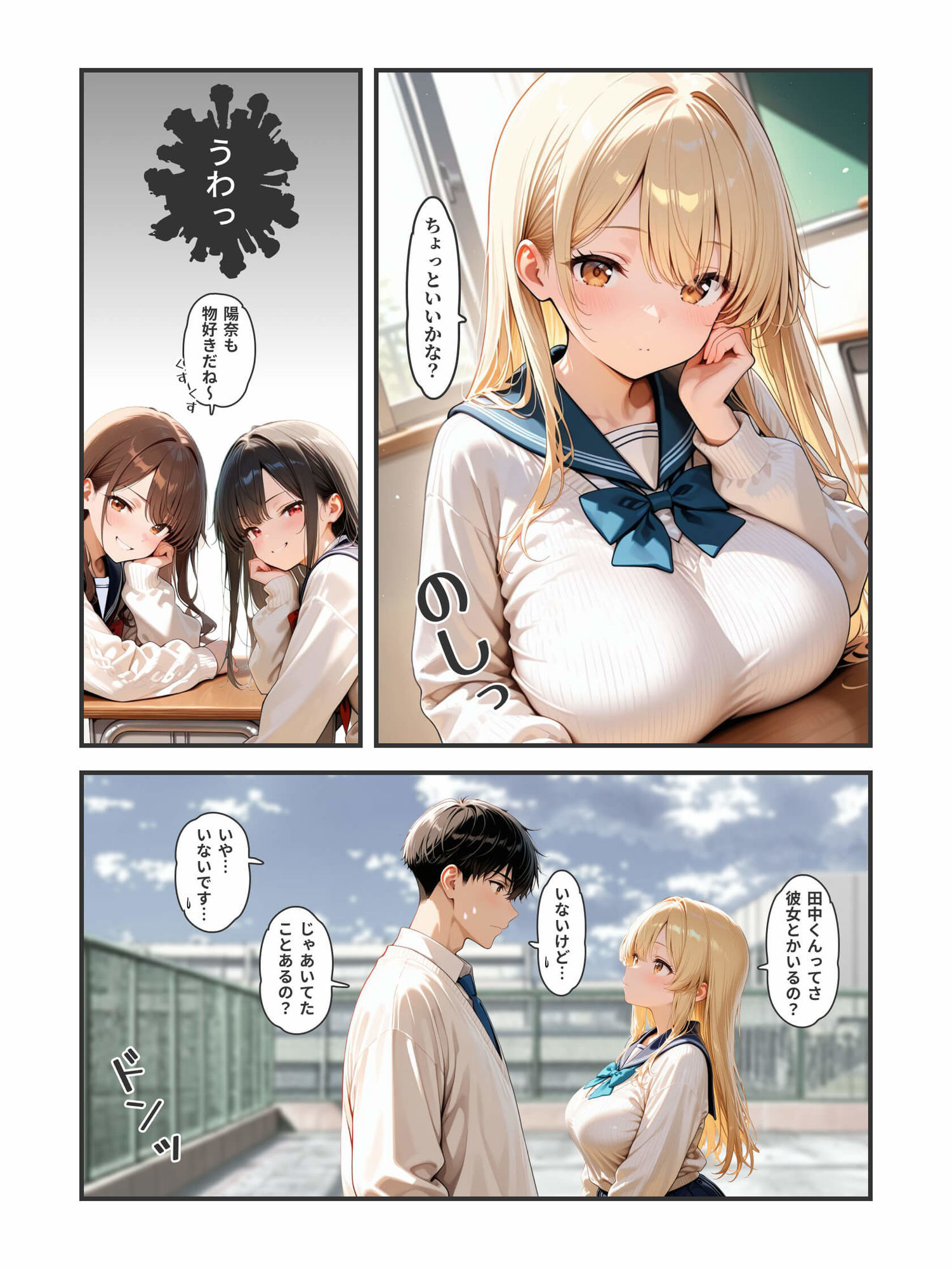 学園一のアイドル  マル秘趣味  「○根の物色」