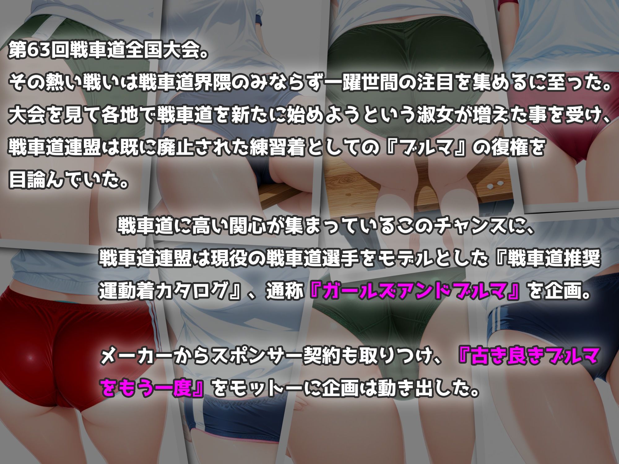 Girls und Buruma Hamipan あんこうチーム編