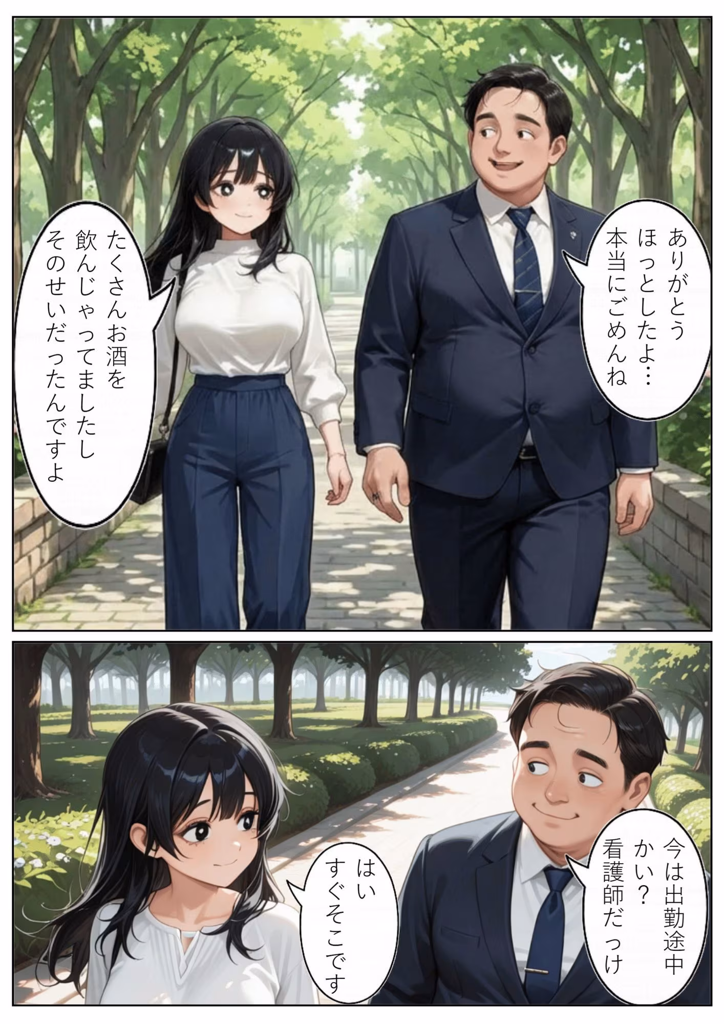 昔の教え子NTR 第2話「踏み込まれる日常」