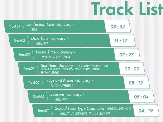【CV.八神仙】Stellar Calendar（ステカレ）〜January Story〜