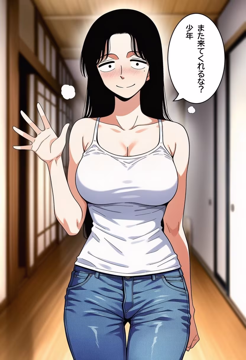 僕のことを「少年」と呼ぶ近所のお姉さんに、無責任中出しして孕ませる。