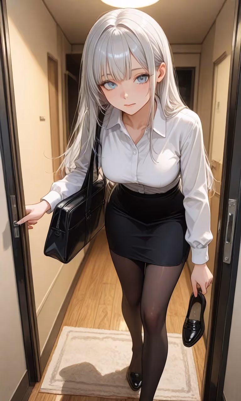 仕事帰りの着衣入浴 - 濡れ透けバスタイム -