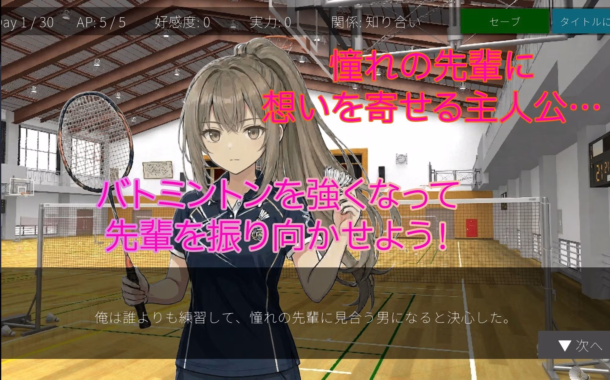 バドミントン・ラブストーリー