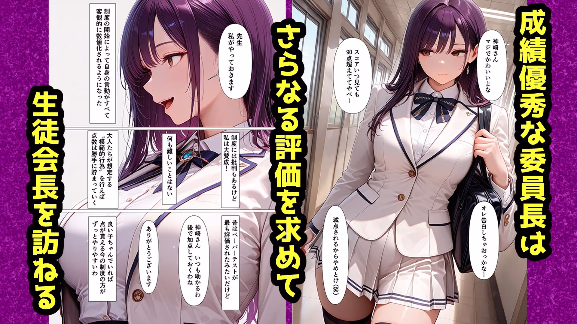 巨乳委員長快楽堕ち〜理性のログアウト〜