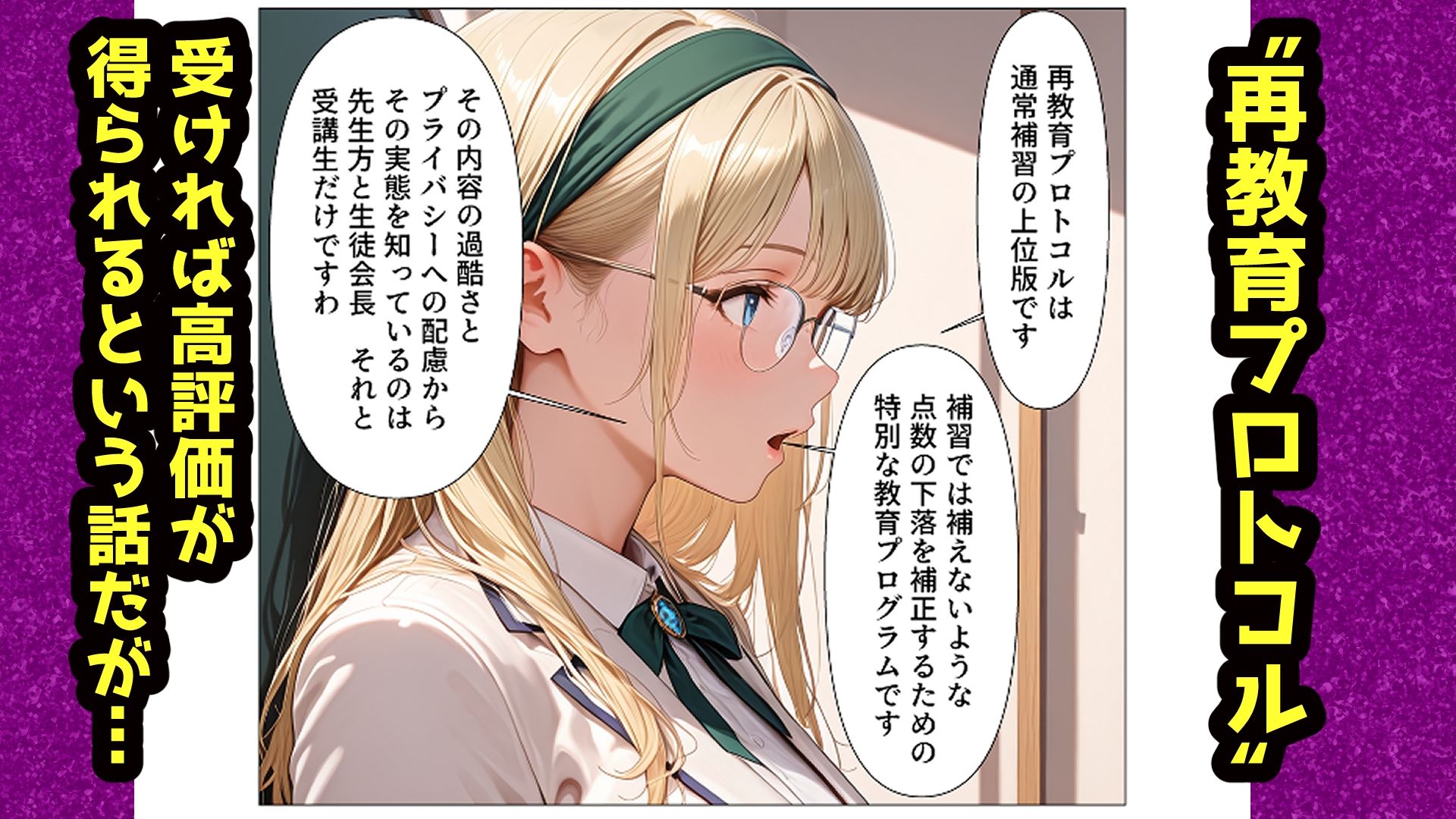 巨乳委員長快楽堕ち〜理性のログアウト〜