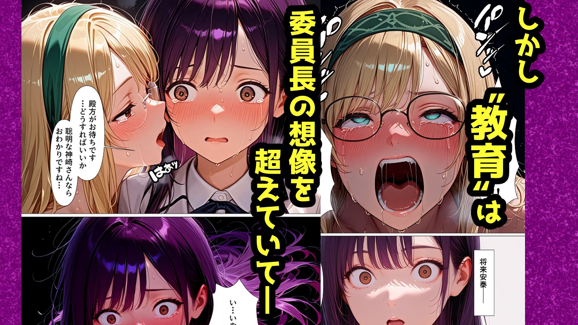 巨乳委員長快楽堕ち〜理性のログアウト〜