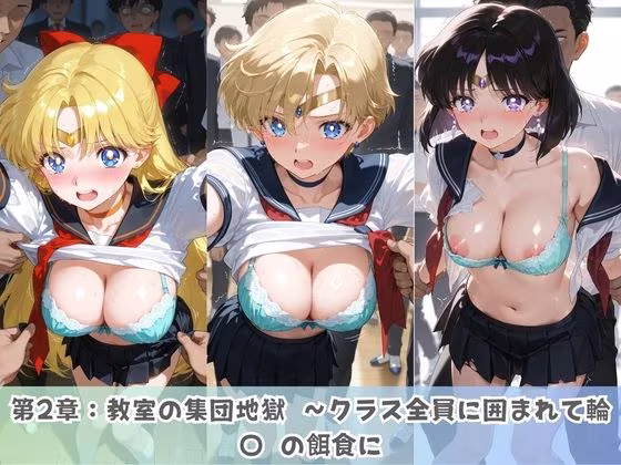 学園生活で複数男子に公開中出しされ続けた記録 〜襲い掛かる男子の汁軍団〜 セ〇ラームーン02