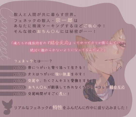 獣人（フェネック）宗くんは初恋を実らせたい！ 〜あまあまちゅっちゅっして大好きエッチが止まらない〜