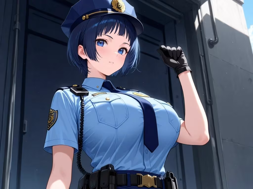 ポリス美女で、ひとぬきっ