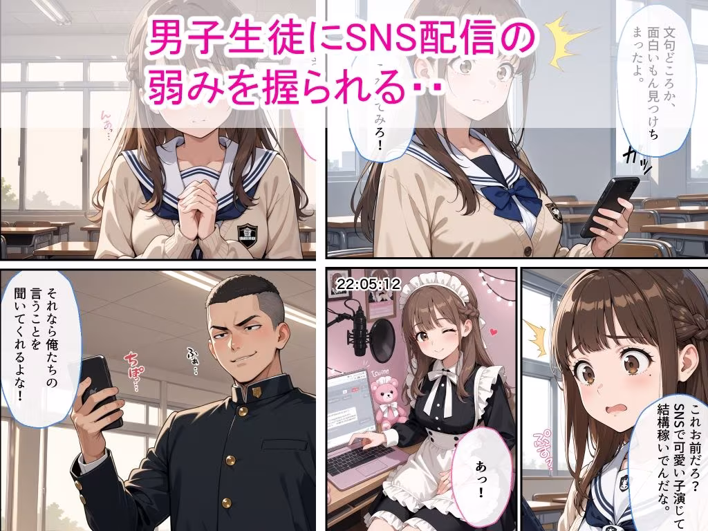 女子校生エロ漫画3作品セットVol.3