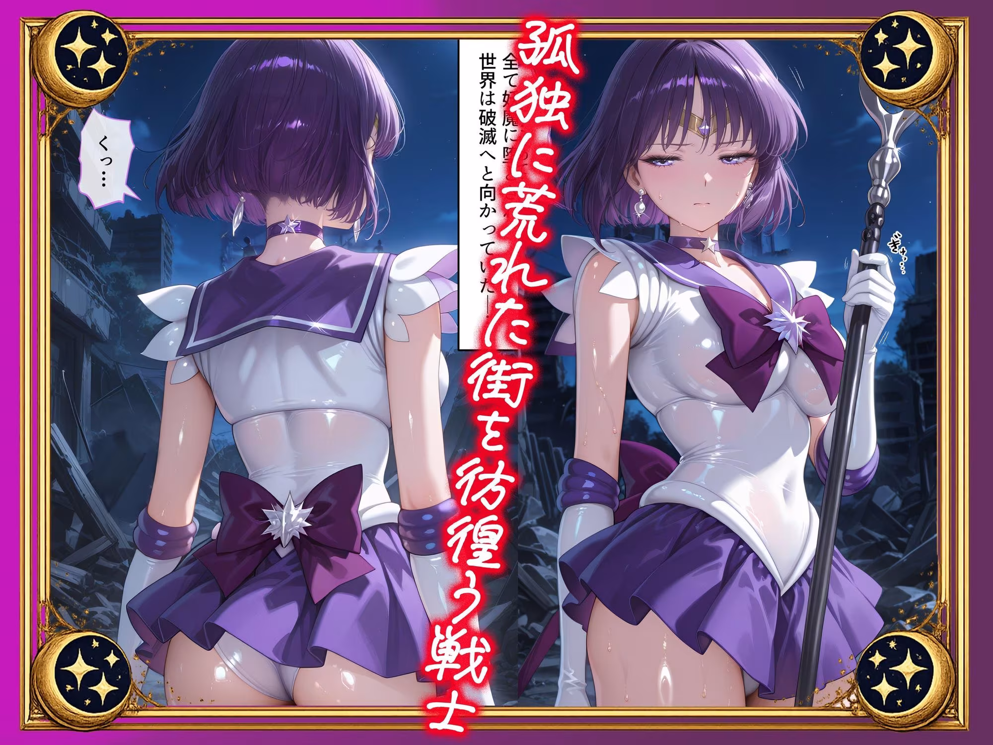 【セリフ付】悪魔に敗北〜快楽堕ちさせられた破滅の戦士編〜