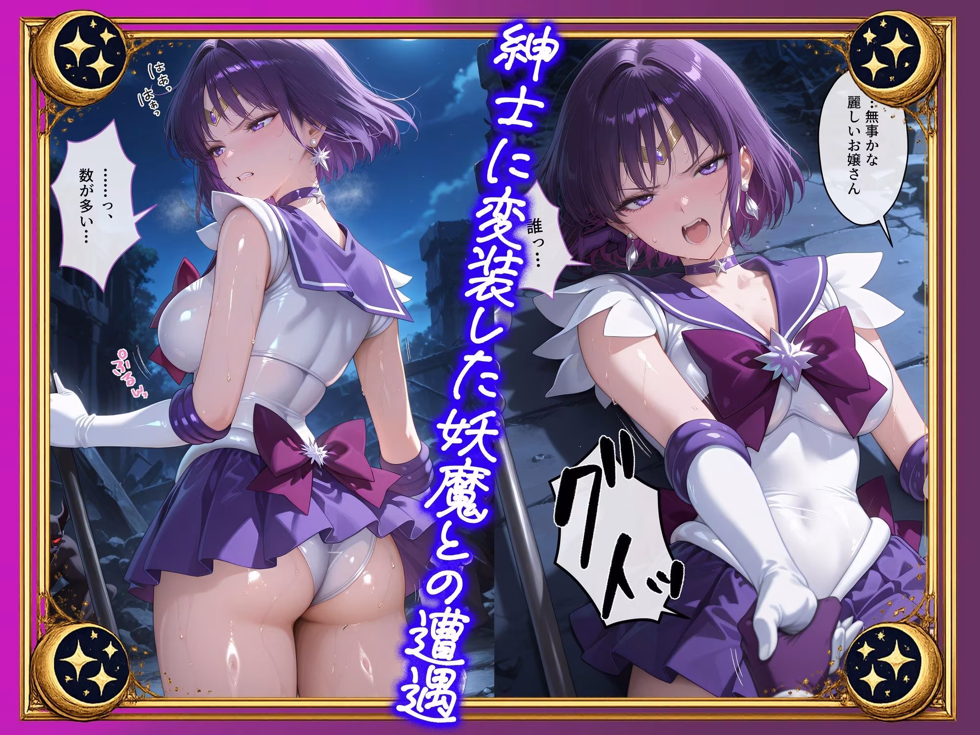 【セリフ付】悪魔に敗北〜快楽堕ちさせられた破滅の戦士編〜