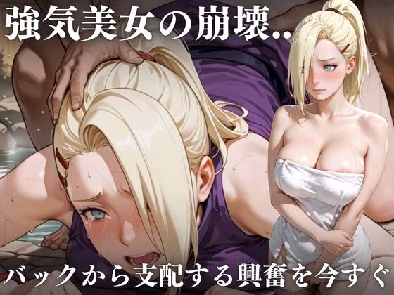 女忍たちの淫らな温泉堕落〜混浴の湯煙でキモおじ軍団に輪●され、絶頂NTRの虜に！ 秘蜜が滴る禁断の夜〜