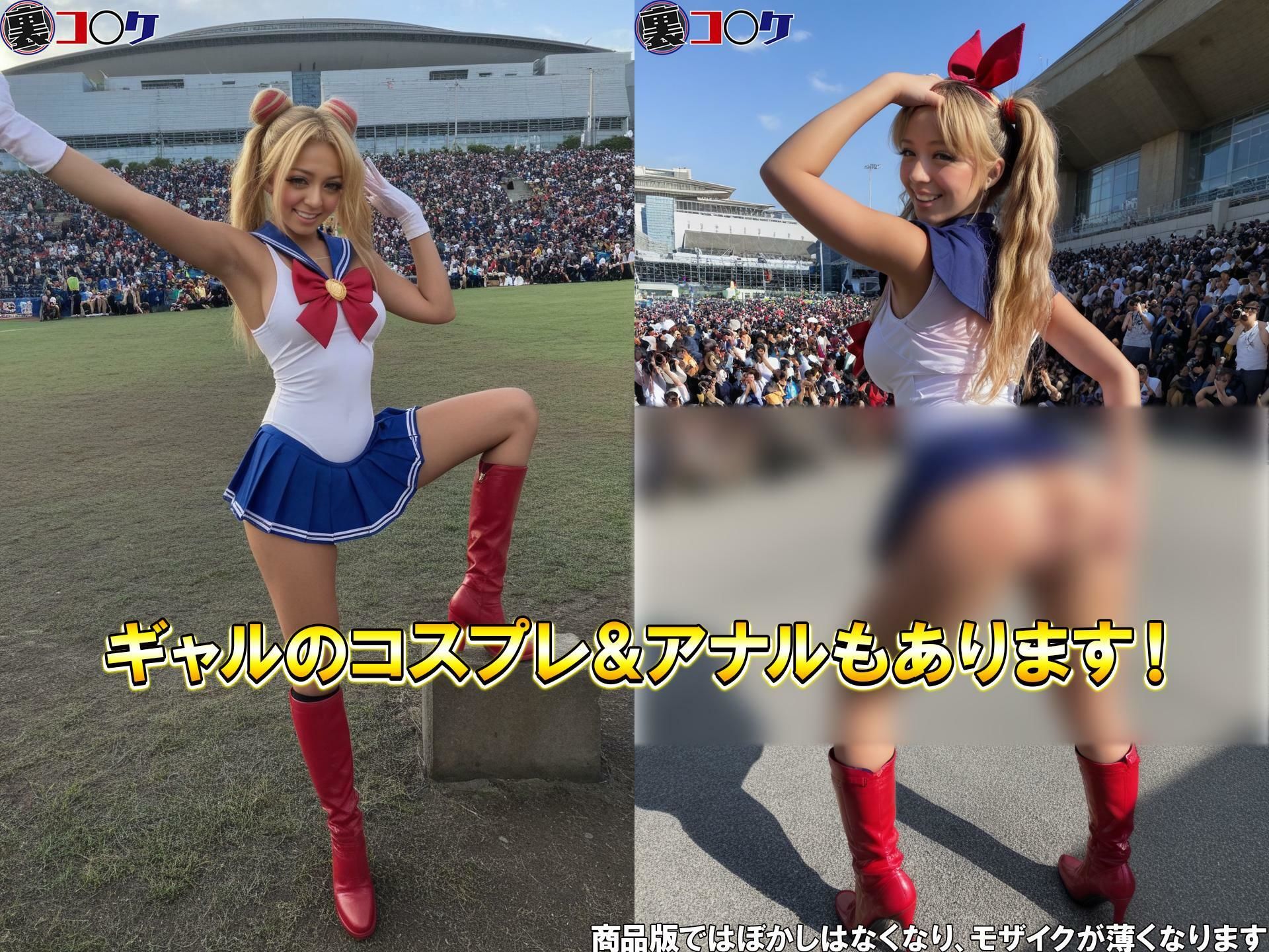 【超リアル/264枚】裏コ〇ケ！  肛門撮影セッションがある世界【露出ファン必見！】