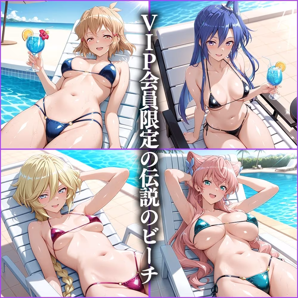 VIP会員限定のハーレムビーチ  フォギア編2