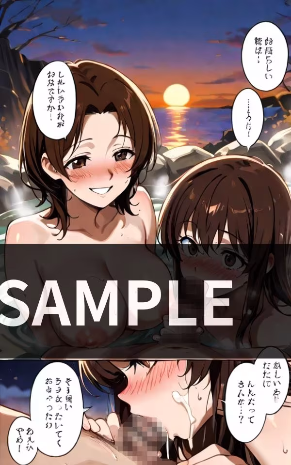 幼馴染と 混浴温泉で 一線を超えちゃう