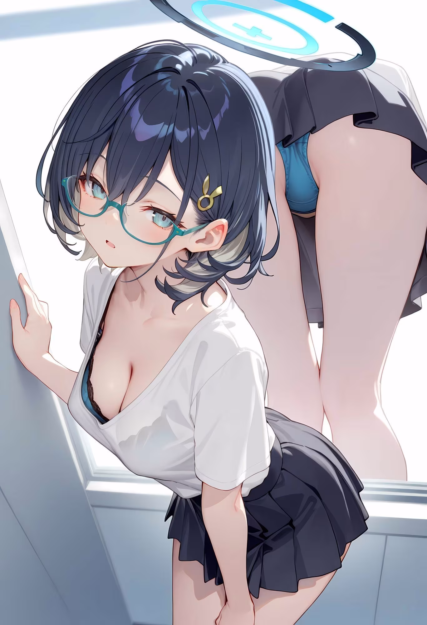 ブルアカCG集6-マルチアングル500枚（下着・メイド・胸チラ・チャイナ・パンスト）