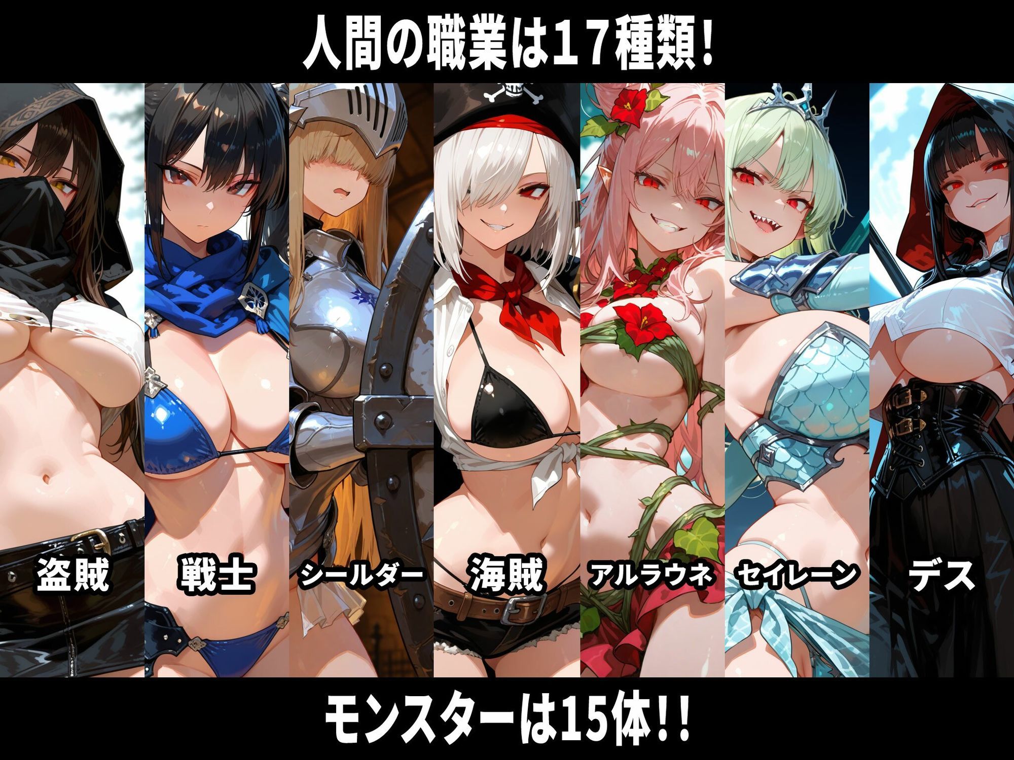 即堕ちクエスト 異世界でもその男と会話してはいけない 即堕ち2コマ