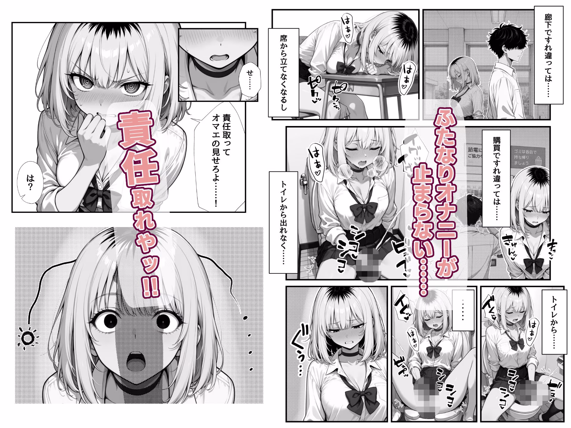 ふたなりヤンキー雑魚ちんぽマゾ先輩