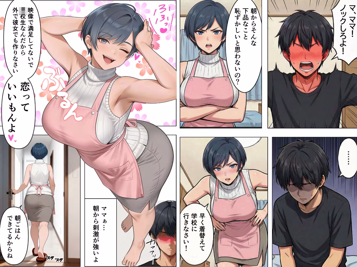 勝気ママの甘い弱点 〜ママだけど息子の性欲に負けちゃう話〜