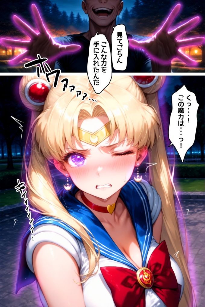 大人の変身ヒロイン催●敗北妊娠END・セーラー服の戦士出産地獄