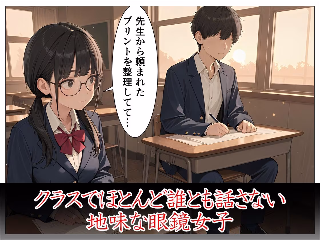 クラスの陰キャ女子と付き合ってないのにエッチする話