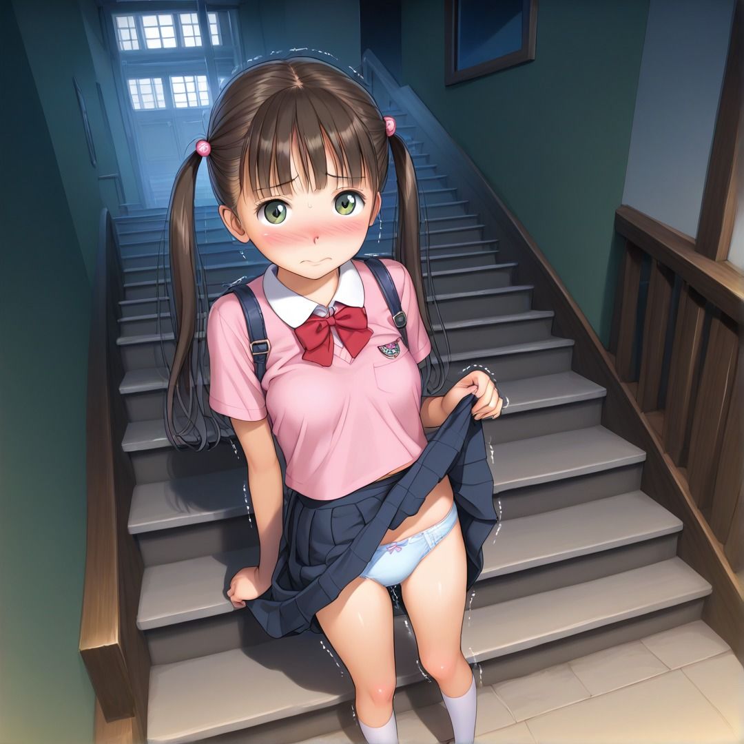 【女子〇生絵師@処女作】『常識改変:挨拶開帳マナー』――恥ずかしさをこらえて描いた77枚の記録