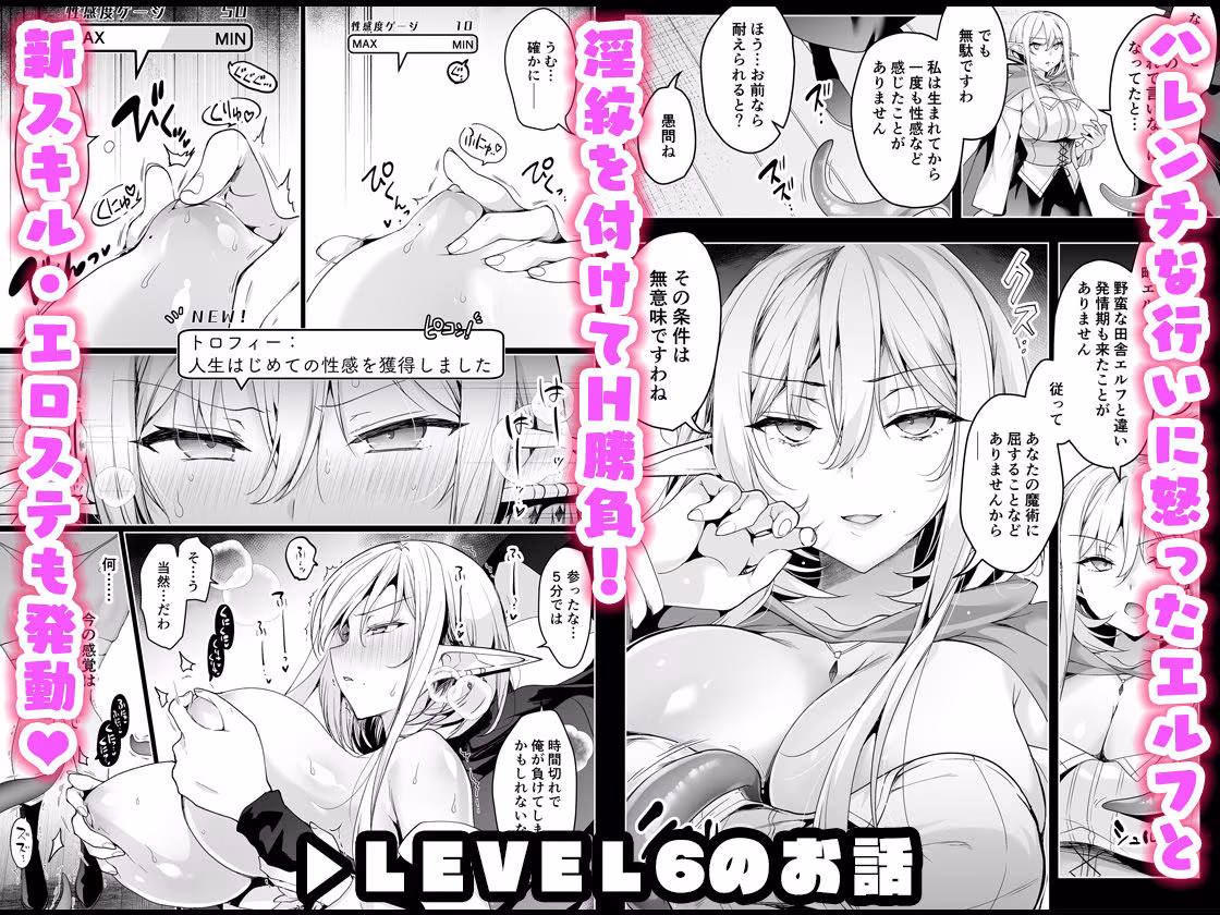 エルフに淫紋を付ける本 LEVEL:5〜8 総集編