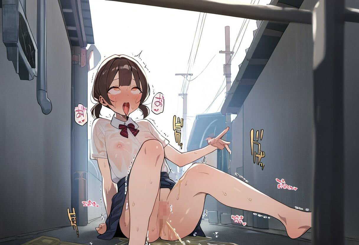 「おしっこイキの催●」でお漏らしアヘ顔・351枚