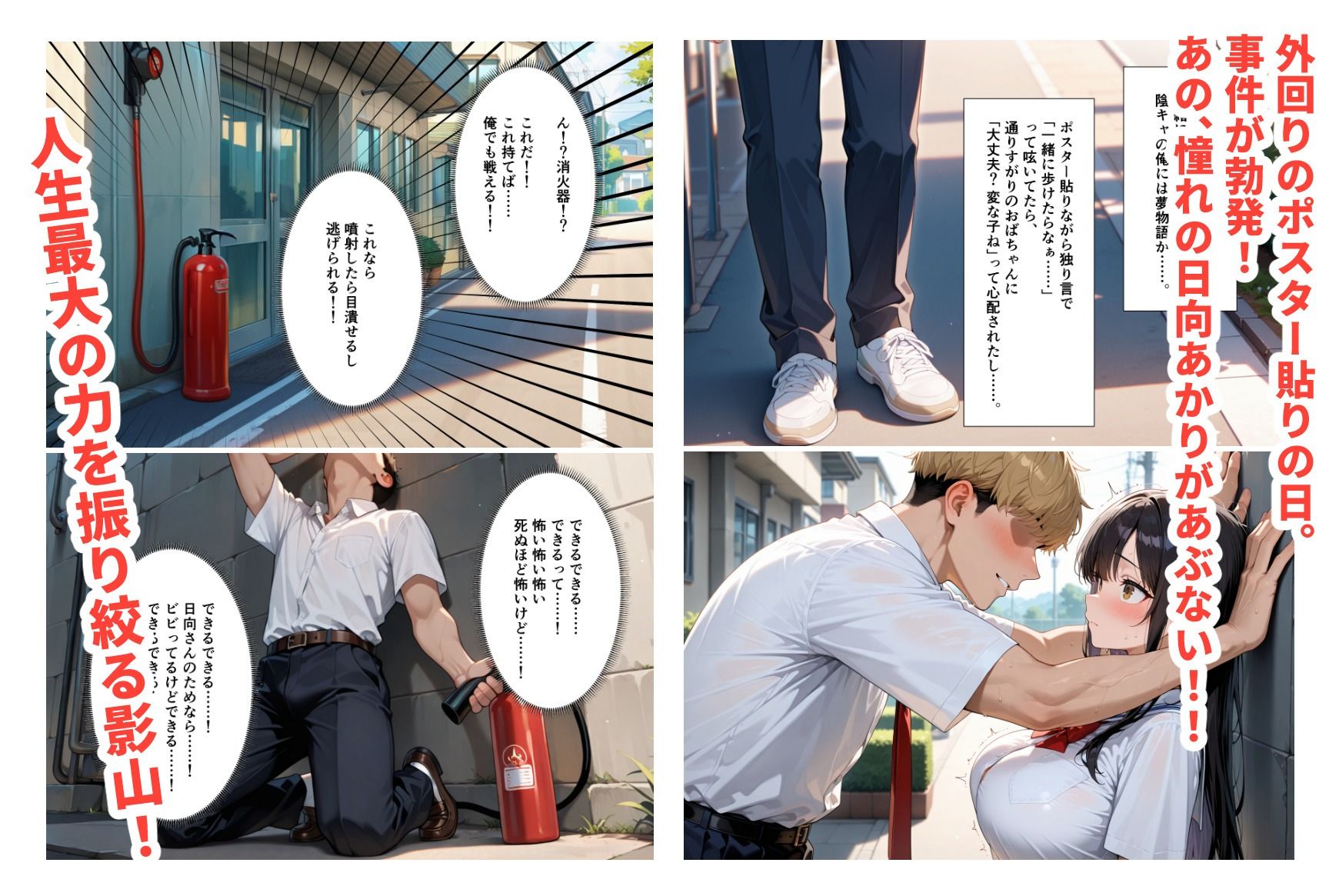 才色兼備な委員長が  陰キャな俺にメス堕ちした話