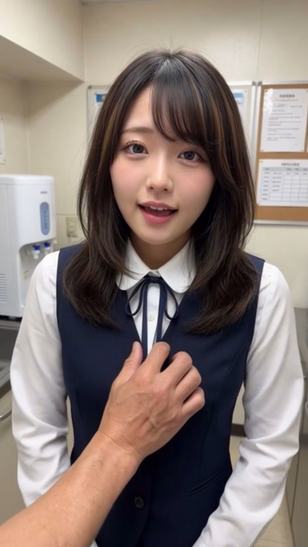 新入社員 給湯室 課長 先輩 いたずら 不倫 セクハラ ブラジャー パンティ OL 職場
