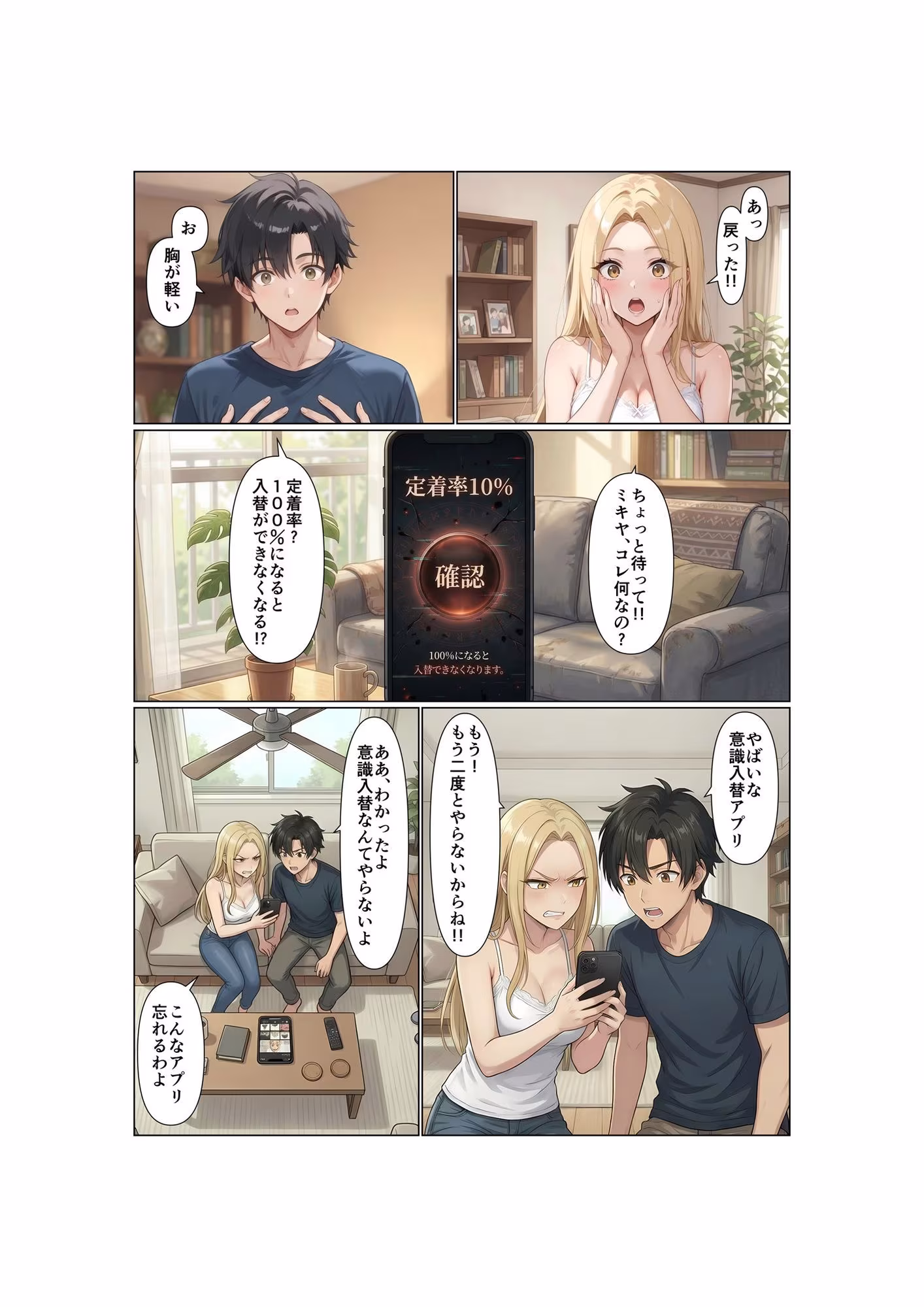 姉弟交換！！双子の弟は姉のカラダで女の快楽を知る