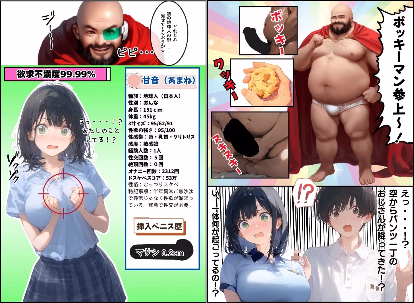 とんでも！ボッキーマン。〜彼氏の前で彼女を寝取ってボッキー！の巻〜