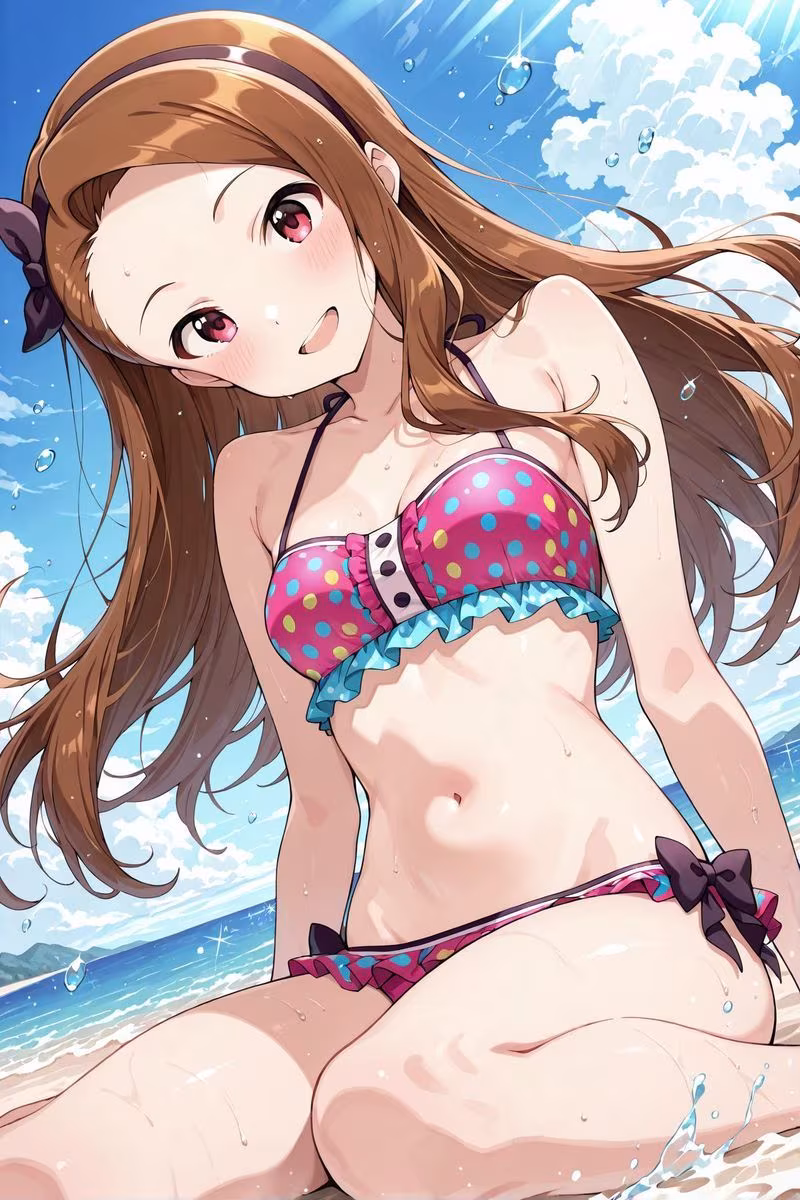 アイドル○スター9  水着に着替えたら