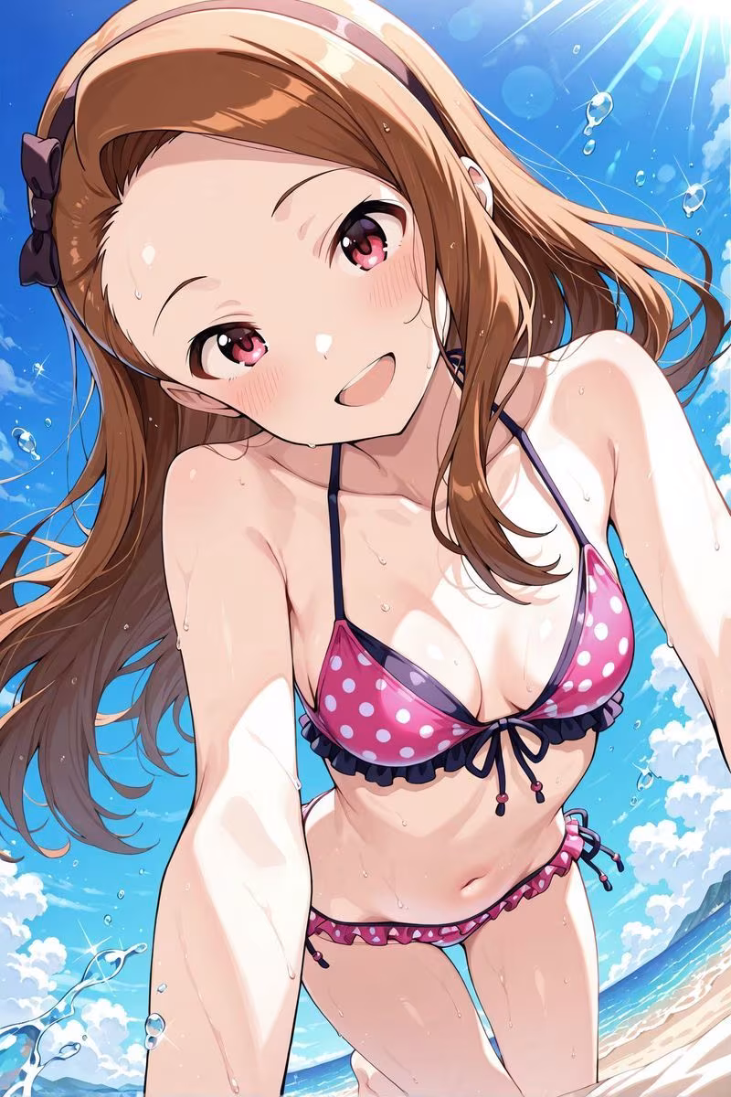 アイドル○スター9  水着に着替えたら