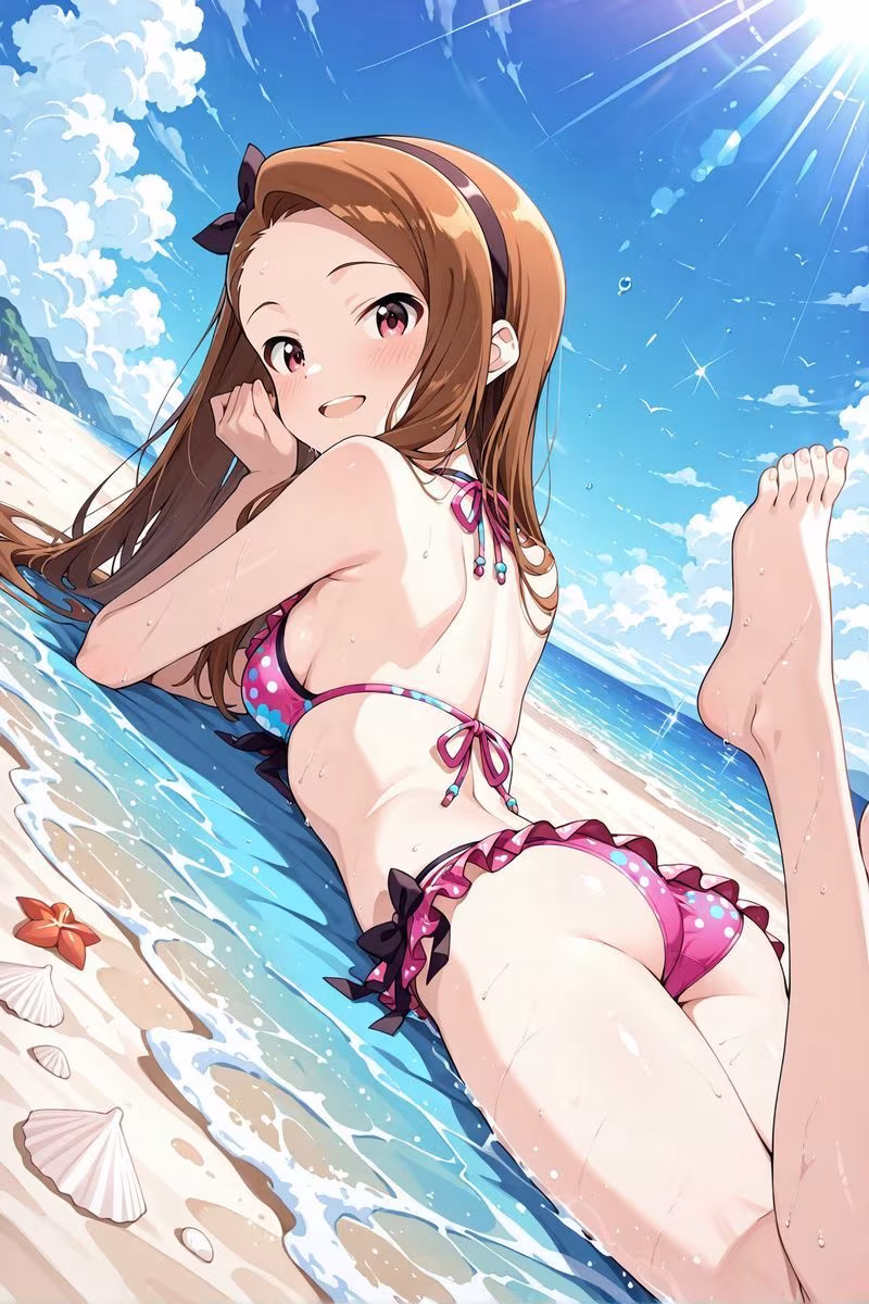 アイドル○スター9  水着に着替えたら