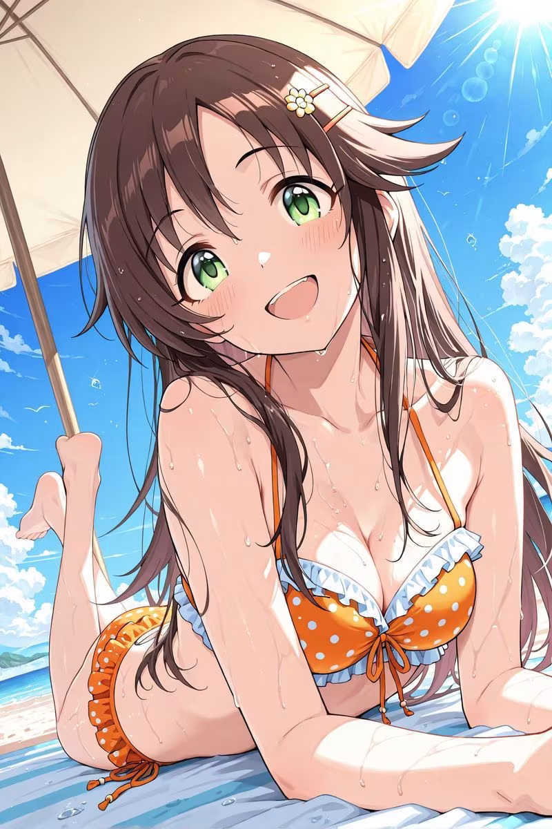 アイドル○スター9  水着に着替えたら