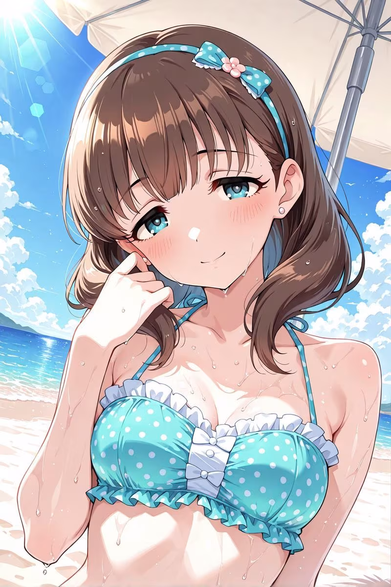 アイドル○スター9  水着に着替えたら