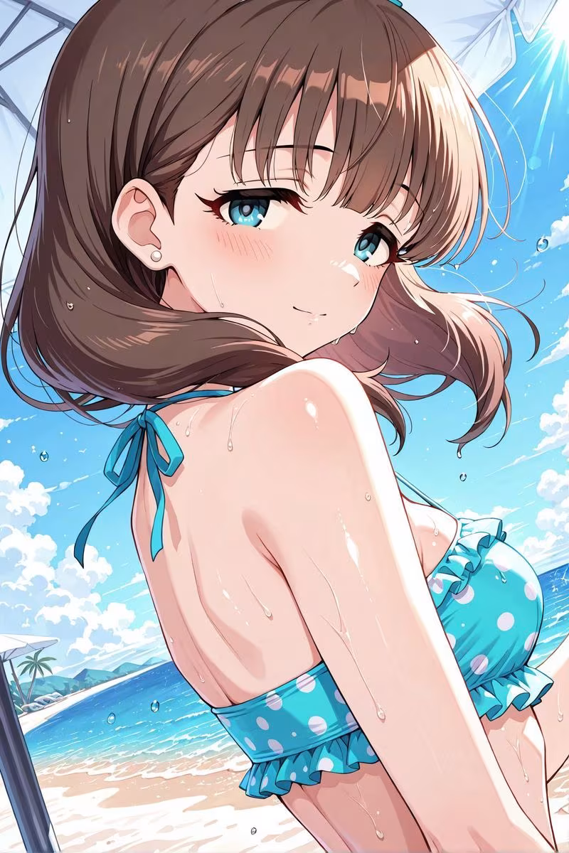 アイドル○スター9  水着に着替えたら